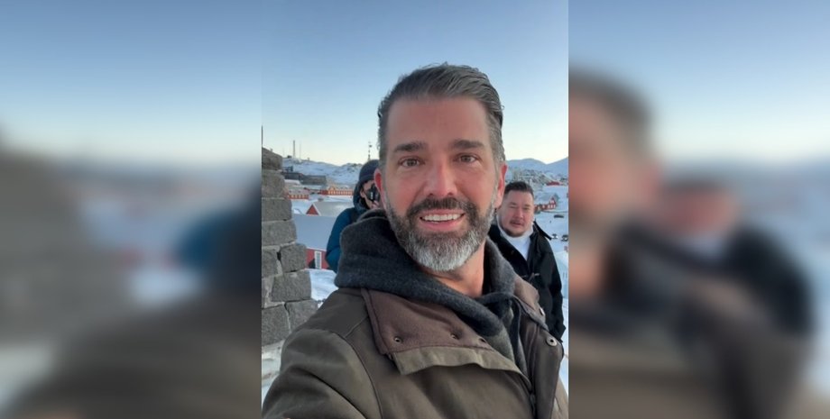 Дональд Трамп-молодший, гренландія, дональд трамп прилетів до Гренландії