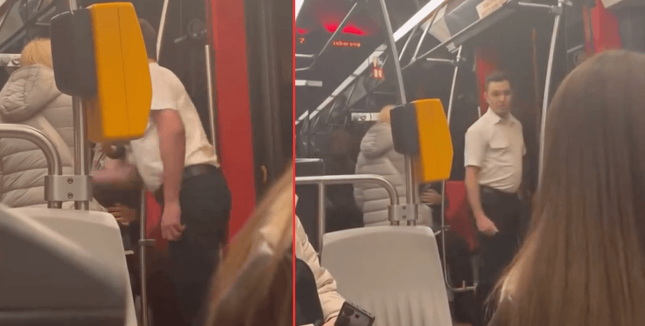 конфликт в чешском трамвае, ссора в трамвае, конфликт в трамвае, Чехия, Прага, трамвай, нападение на украинца, конфликт с украинцем, ссора с украинцем, агрессия, конфликт, ссора, нападение