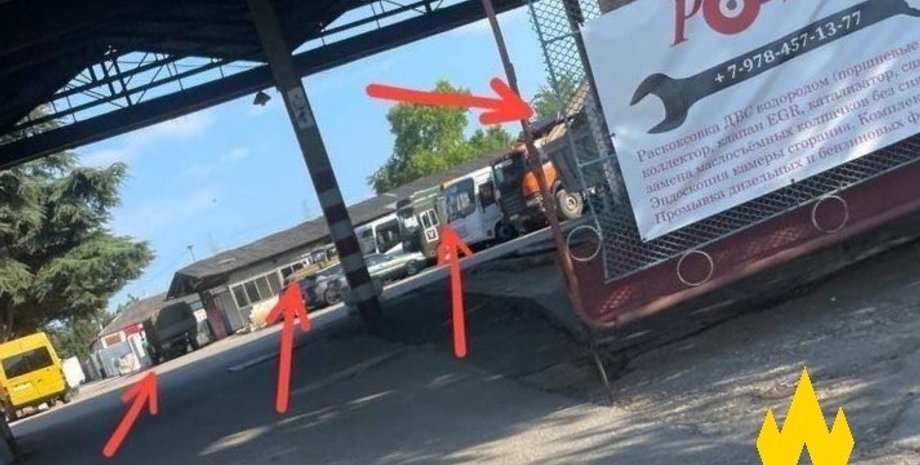 Партизаны проникли на станцию ремонта техники РФ в Крыму