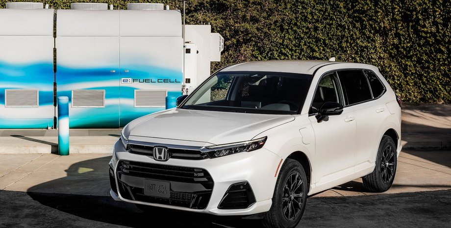 Honda CR-V e:FCEV, Honda CR-V, новая Honda CR-V, кроссовер Honda, электромобиль Honda