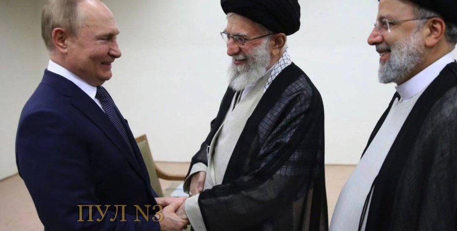 Путин во время визита в Тегеран