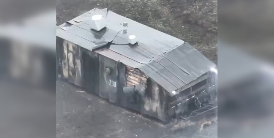 тягач МТ-ЛБ ЗС РФ, російський тягач МТ-ЛБ, снайпер ЗСУ по МТ-ЛБ, постріл снайпера ЗСУ, снайпер Е40 по МТ-ЛБ