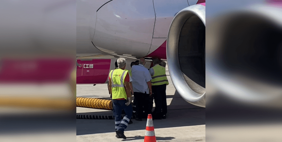 Самолет, Wizz Air, вылет