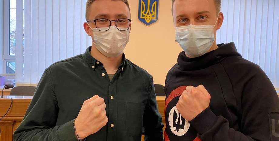 Сергей Стерненко, Роман Лозинский, Домашний арест, Суд, Поруки