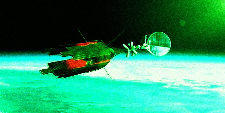 космос, иллюстрация, станция