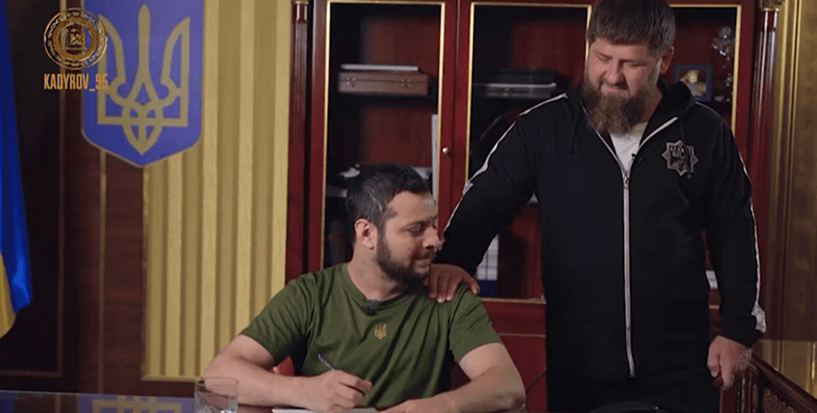 Кадыров снялся в кино, тикток-войска, кадыровцы снимают фейковые видео