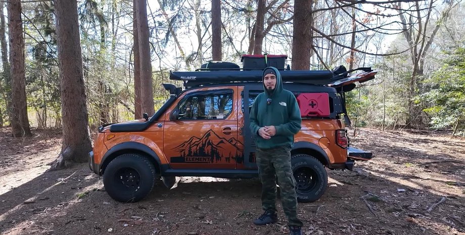 Honda Element автодом, Honda Element, Honda Element, кроссовер Honda, дом на колесах, автодом Honda