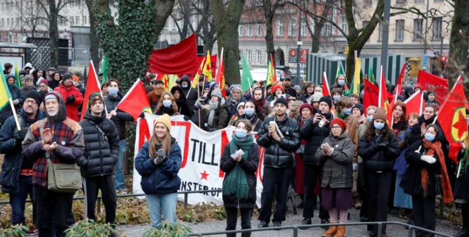 Швеція, протест, мітинг, активісти, Росія, курди