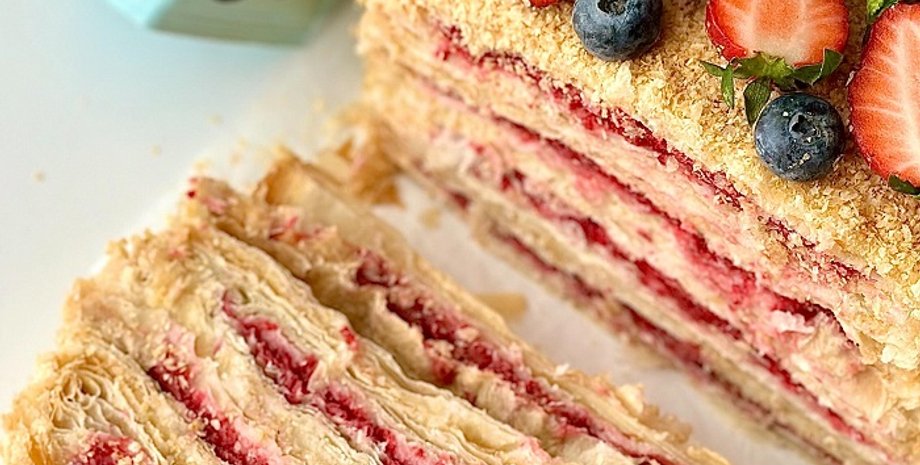 наполеон, торт наполеон, рецепт наполеона, быстрый наполеон