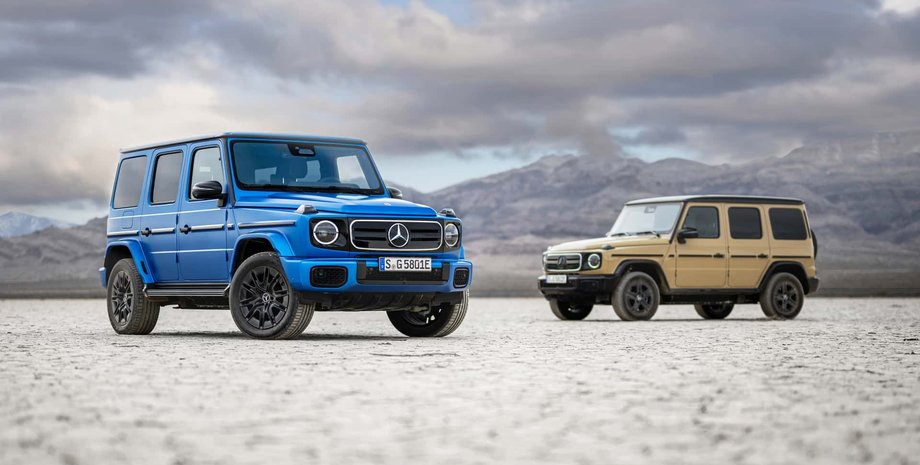 електричний гелендваген, Mercedes G580 EQ, новий Mercedes G580, електромобіль Гелендваген