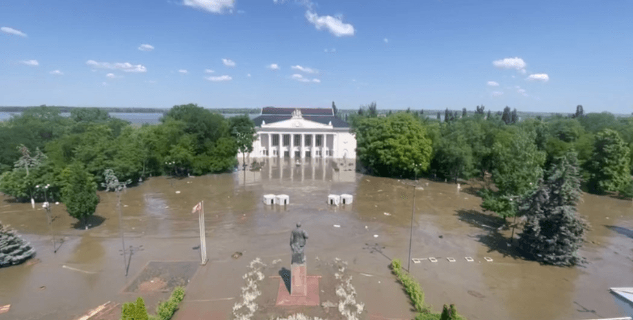 Новая Каховка наводнение