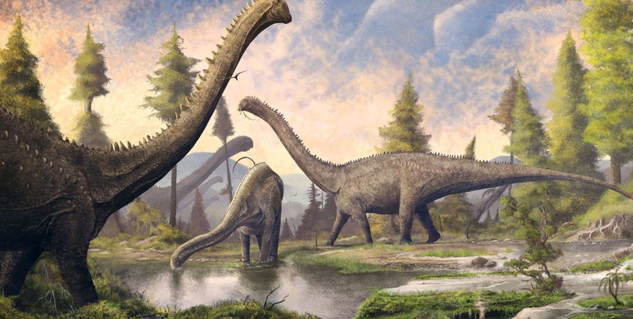 динозавры, зауроподы, природа, камни, фото