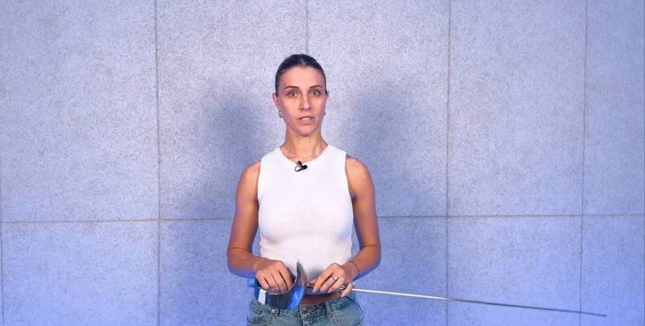 Украинская фехтовальщица