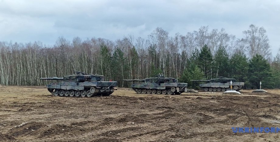 танковые учения ВСУ в Польше