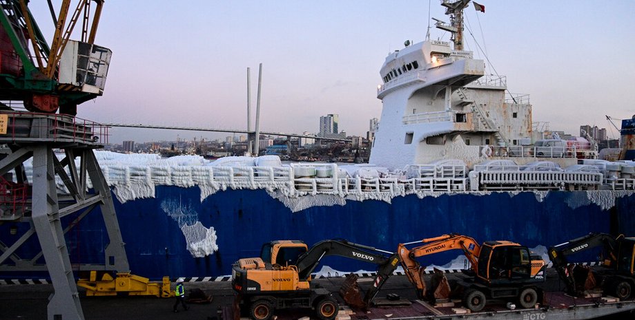 замерзшие авто, б/у авто из Японии, авто из Японии, Sun Rio