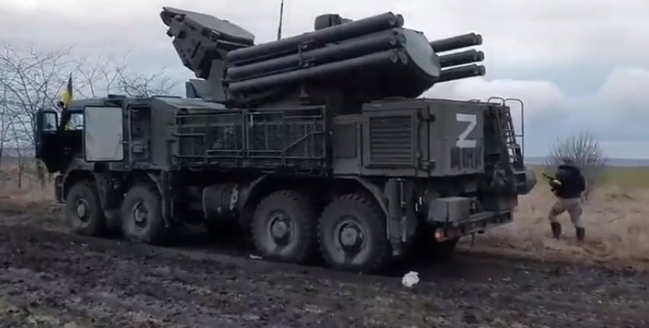 российский зрк "Панцирь-С1"