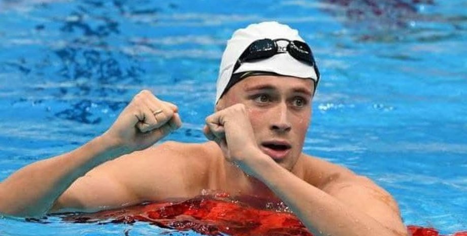 Михайло Романчук, плавання, срібло