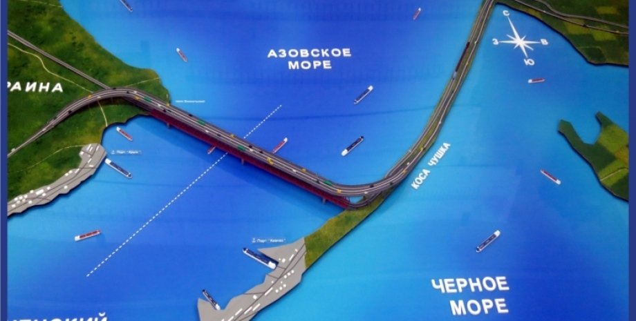 Россия планирует построить мост в аннексированный Крым / Фото: maket-expo.ru