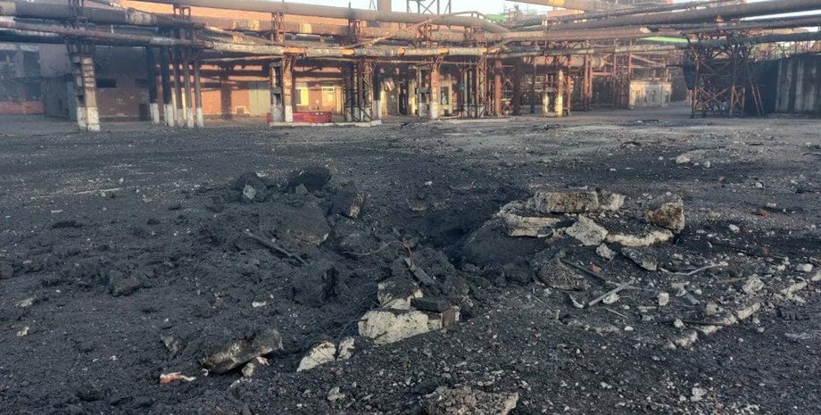 Авдеевка обстрел коксохимический завод атака гибель ВС РФ