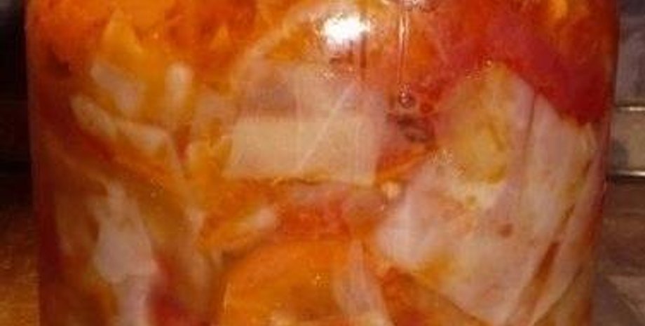 салат, капуста, заготовки на зиму