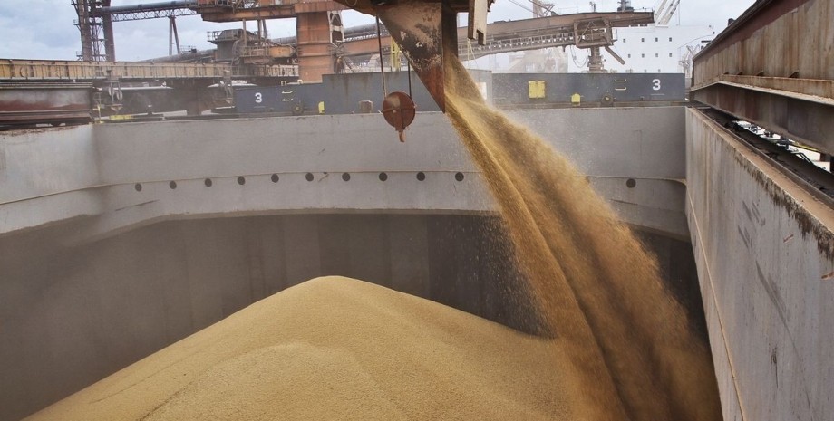 Экспорт, зерно, Украина