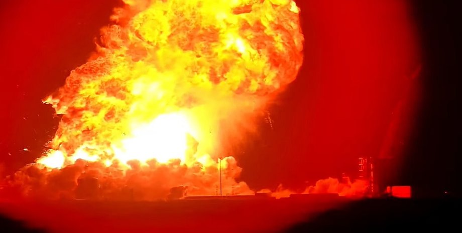 Ракета Starship 36 взорвалась, ракета маска взорвалась, ракета взорвалась