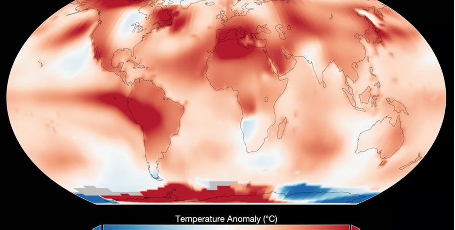 жара, самый жаркий год