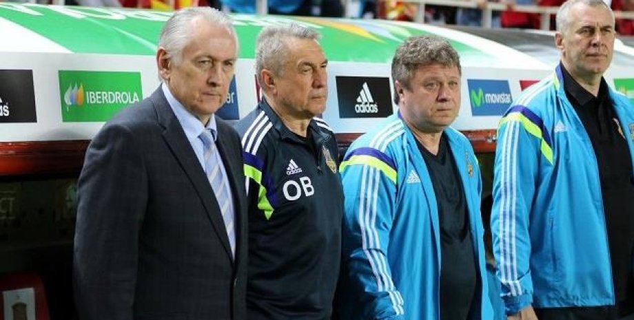 Тренерский штаб сборной Украины / Фото:  Ffu.org.ua