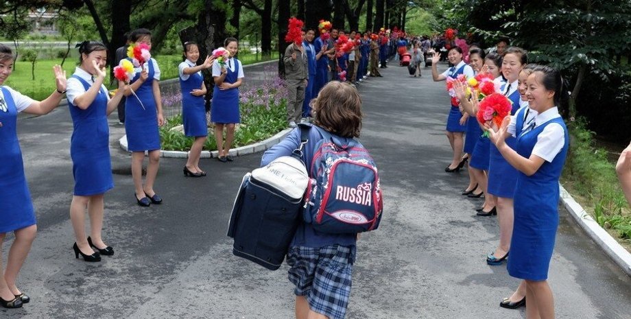 лагерь Сонводон в КНДР, пионерский лагерь, туристы кндр, курорты кндр