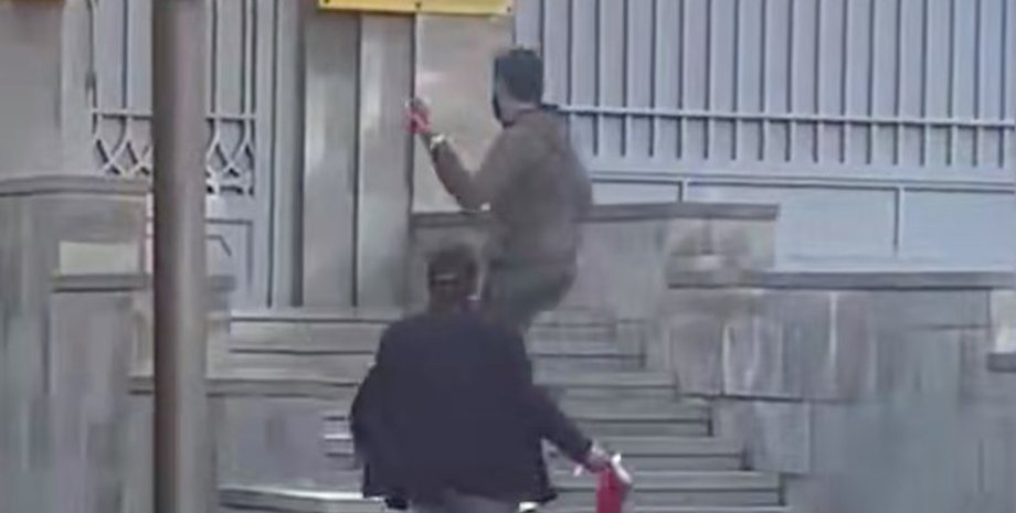 посольство РФ, Армения, Ереван, протест