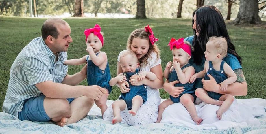 Жінка відразу народила чотирьох дітей, але найцікавіше сталося потім, Ханна Кармак із США