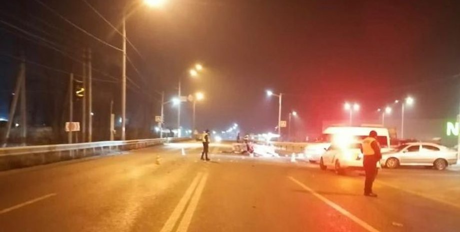 ДТП у Київській області, смертельне дтп, фольксваген врізався у таврію