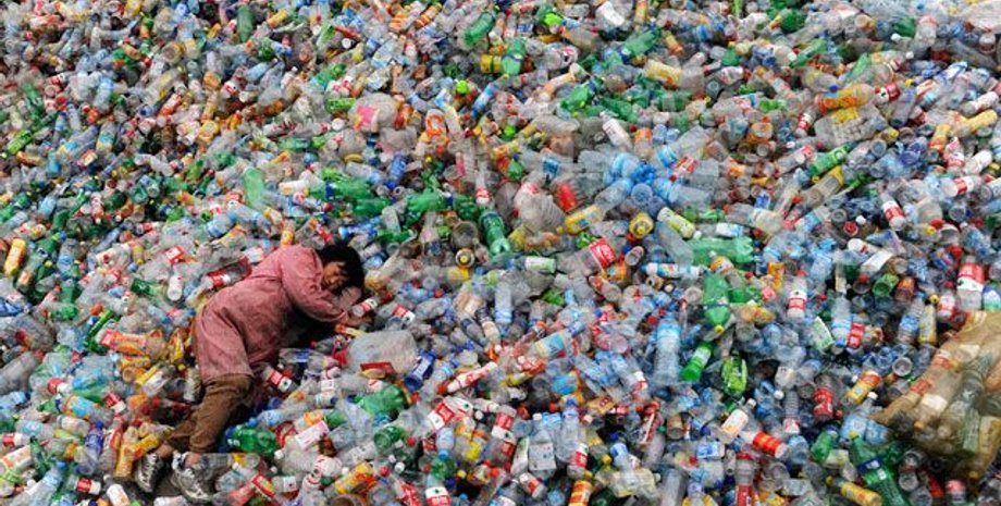 Пластик, разложение, среда, фотокатализатор, свет