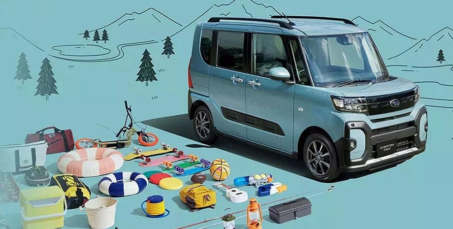 Subaru Chiffon Try, новий Subaru Chiffon, Subaru Chiffon, кросовер Subaru