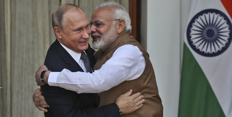 путін і Нарендра Моді