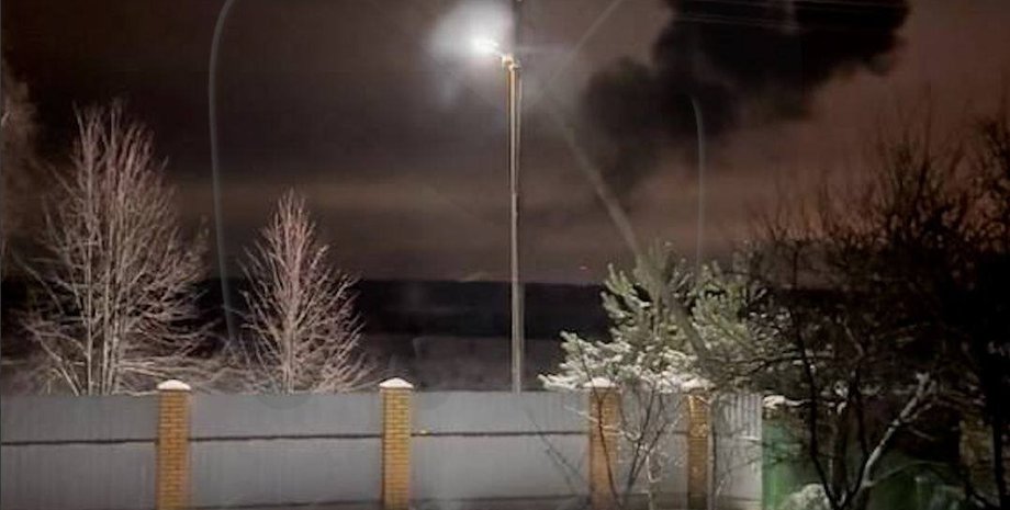 у Калузькій області вибухнув безпілотник