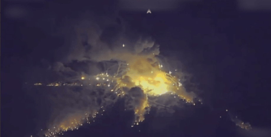 удар по складу РФ, склад боеприпасов РФ, СОУ уничтожили склад РФ, ВСУ ударили по складу РФ, детонация боеприпасов