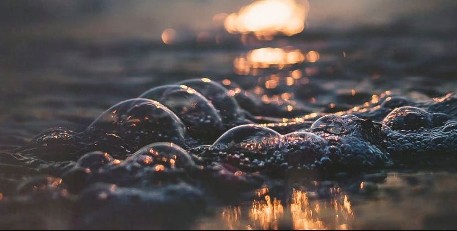 метан в озере, метановое озеро