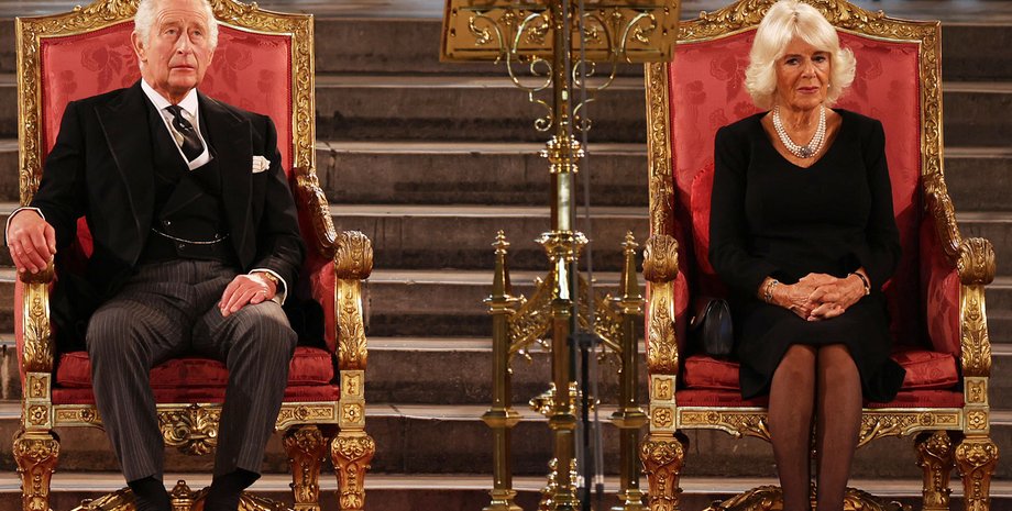 Чарльз III, король Чарльз III, королева-консорт Камілла, смерть королеви, королева померла, новий король Великобританії