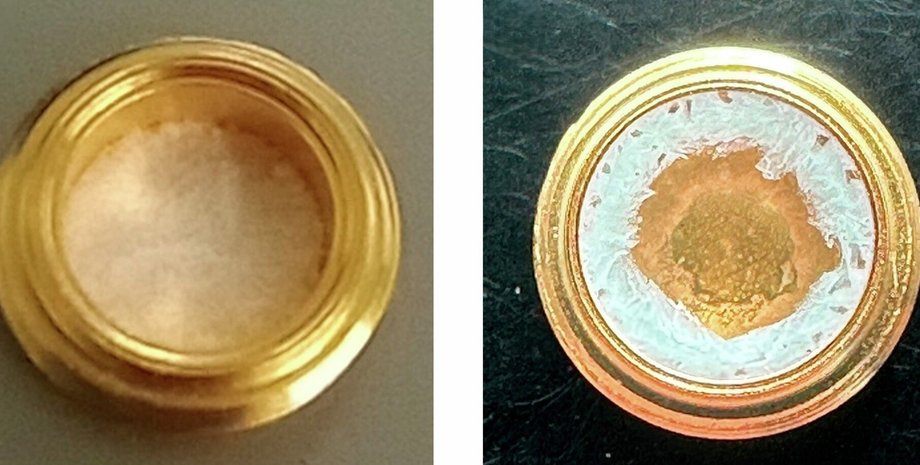 Суміш борної та бурштинової кислоти, матеріал для акумулятора, фото