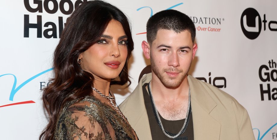 Приянка Чопра и Ник Джонас, добрая половина фильм, муж Приянки Чопры, красная дорожка, дочь Приянки Чопры