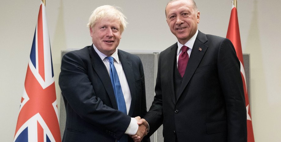 Борис джонсон, реджеп ердоган, Туреччина, Великобританія