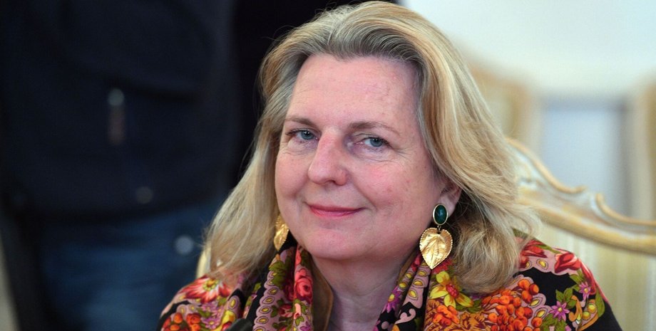 экс-министр иностранных дел Австрии, Карин Кнайсль