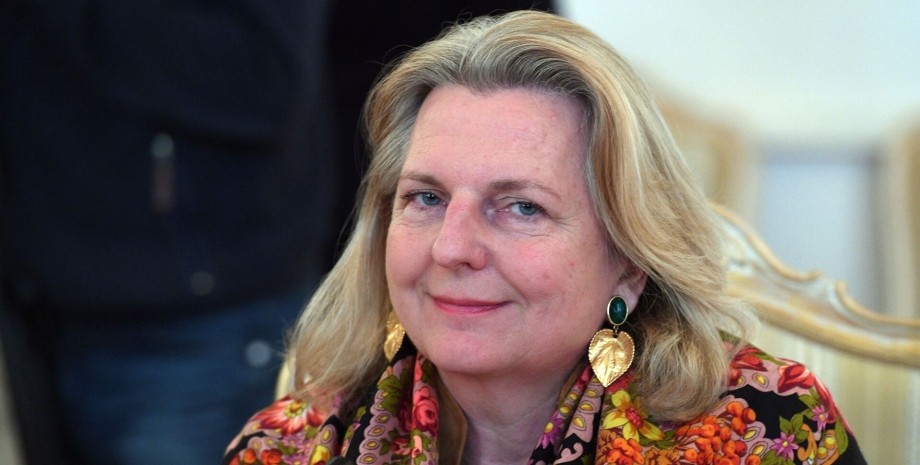 экс-министр иностранных дел Австрии, Карин Кнайсль