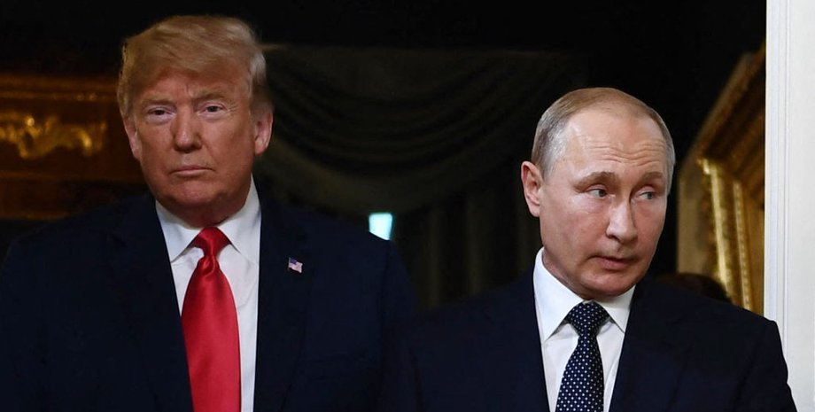 дональд трамп, владимир путин