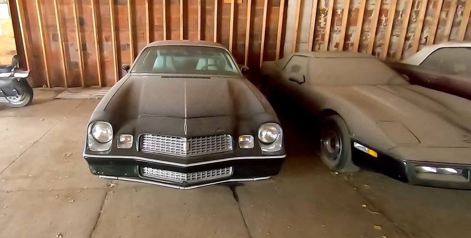 Chevrolet Camaro, коллекция авто, ретро авто, заброшенные авто
