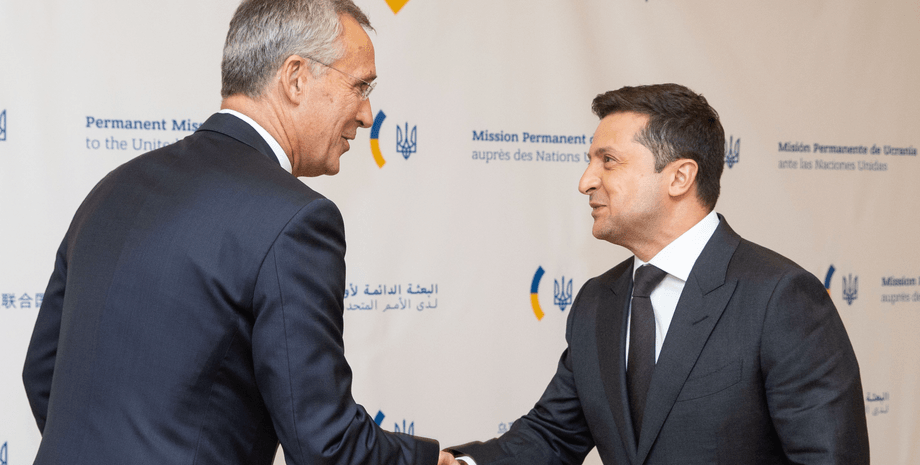 Столтенберг Зеленский встреча переговоры саммит интеграция НАТО Альянс