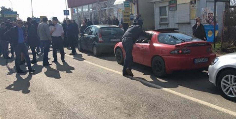 Автомобильная блокада в Закарпатье / Фото: mukachevo.net