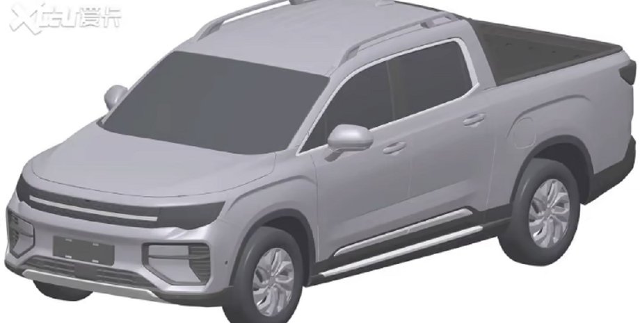 пікап Geely, новий Geely, кросовер Geely, Geely Haoyue