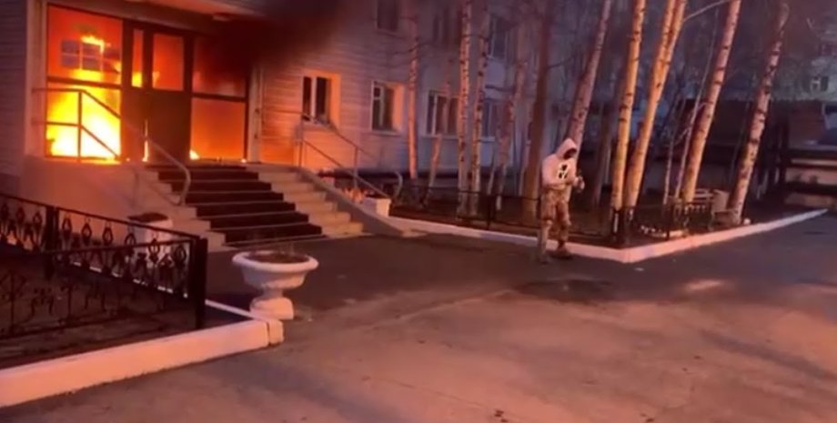 За рік у Росії 77 разів намагалися підпалювати військкомати